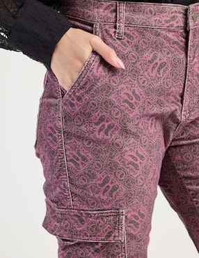 Jeans cargo slim Renatta&Go para mujer