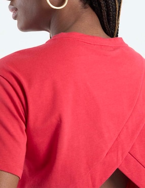 Playera manga corta Petite Studio cuello redondo para mujer