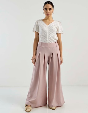 Blusa Petite Studio manga corta para mujer