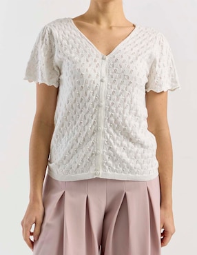 Blusa Petite Studio manga corta para mujer
