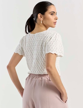 Blusa Petite Studio manga corta para mujer