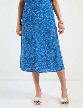 Falda midi Petite Studio a la cintura