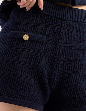 Short Petite Studio de algodón para mujer