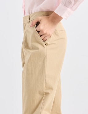 Pantalón Petite Studio straight para mujer