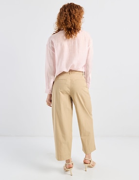 Pantalón Petite Studio straight para mujer