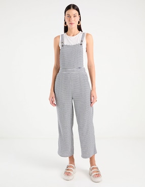 Jumpsuit Petite Studio estampado a rayas para mujer
