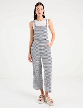 Jumpsuit Petite Studio estampado a rayas para mujer