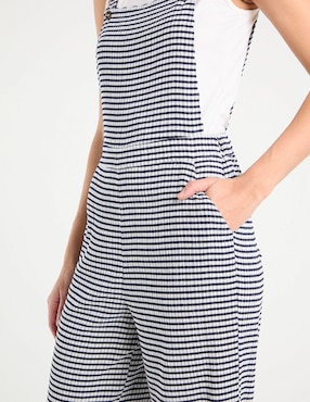 Jumpsuit Petite Studio estampado a rayas para mujer