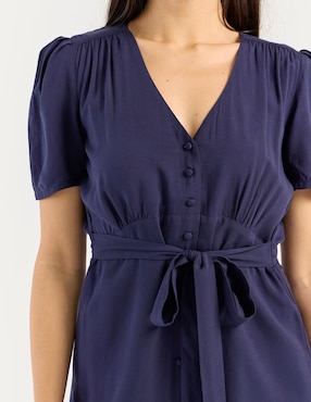 Vestido corto casual Petite Studio para mujer