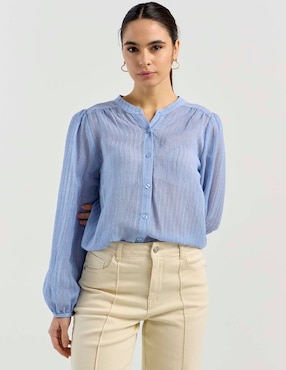 Blusa Petite Studio manga larga para mujer