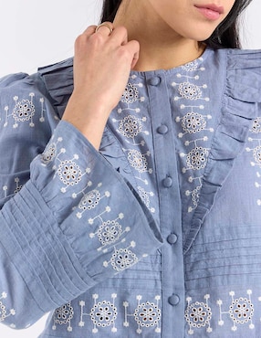 Blusa Petite Studio manga larga para mujer