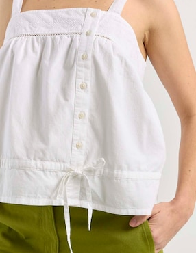 Blusa de tirantes Petite Studio para mujer