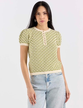 Blusa Petite Studio manga corta para mujer