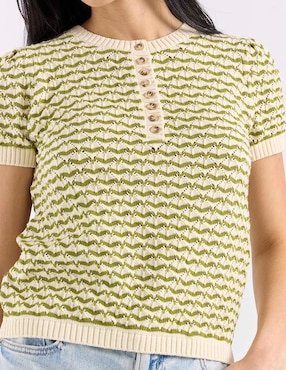 Blusa Petite Studio manga corta para mujer