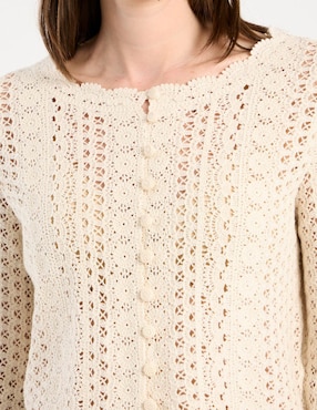 Suéter Petite Studio cuello redondo para mujer