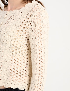 Suéter Petite Studio cuello redondo para mujer