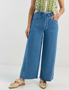 Jeans relaxed wide leg Petite Studio para mujer