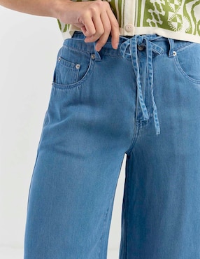 Jeans relaxed wide leg Petite Studio para mujer