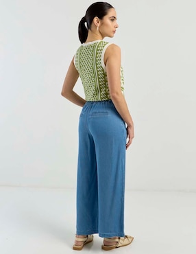 Jeans relaxed wide leg Petite Studio para mujer