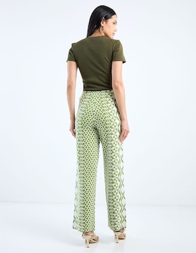 Pantalón easy pant Petite Studio straight para mujer