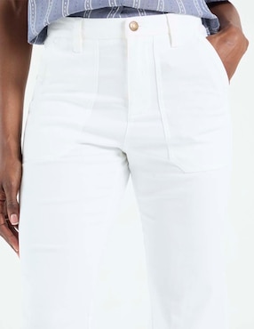 Jeans capri straight Petite Studio para mujer