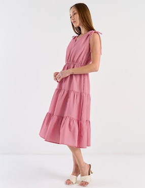 Vestido midi casual Petite Studio para mujer