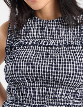 Top Petite Studio cuello redondo