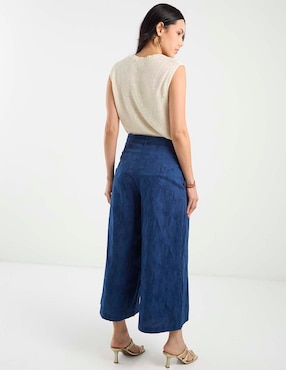 Pantalón easy pant Petite Studio amplio para mujer