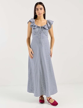 Vestido largo casual Petite Studio para mujer