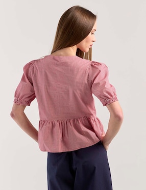 Blusa Petite Studio manga corta para mujer