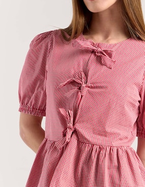 Blusa Petite Studio manga corta para mujer