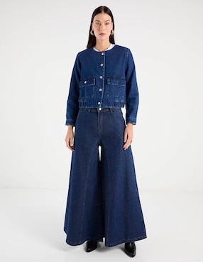 Chamarra denim Petite Studio para mujer