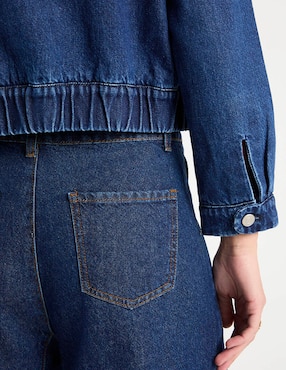 Chamarra denim Petite Studio para mujer