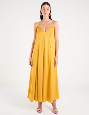 Vestido largo casual Petite Studio para mujer