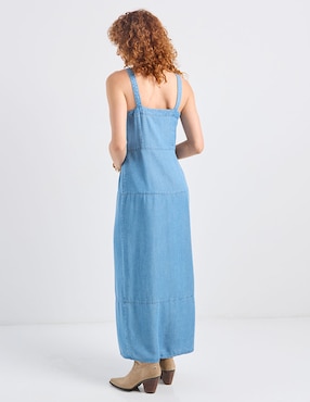 Vestido largo casual Petite Studio para mujer