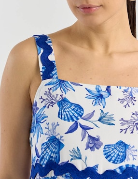 Vestido corto casual petite studio para mujer