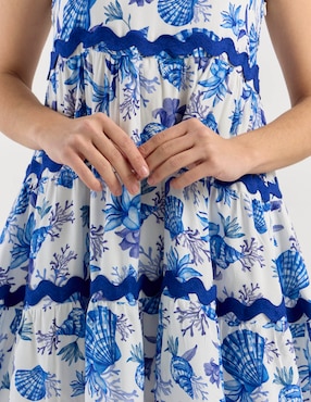 Vestido corto casual petite studio para mujer