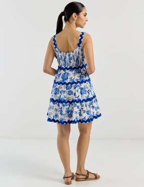 Vestido corto casual petite studio para mujer