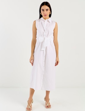 Vestido crop casual Petite Studio para mujer