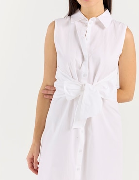Vestido crop casual Petite Studio para mujer