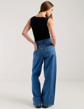 Jeans relaxed straight Map para mujer
