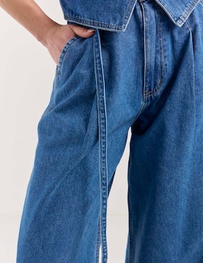 Jeans relaxed straight Map para mujer