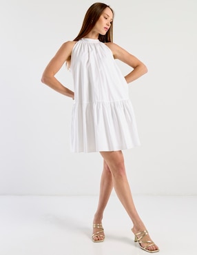 Vestido corto casual Map para mujer