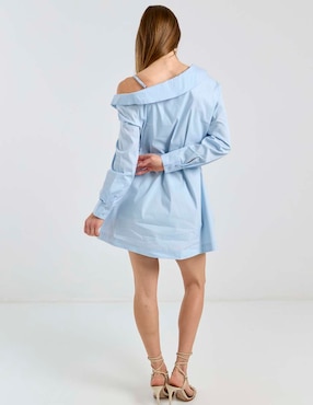 Vestido corto casual Map para mujer