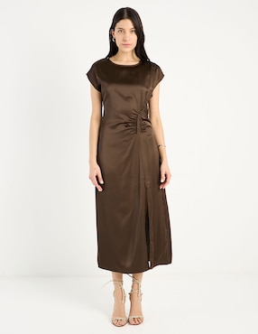 Vestido crop casual Map para mujer