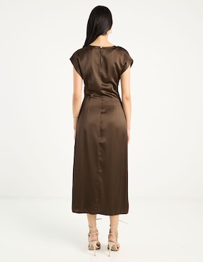 Vestido crop casual Map para mujer