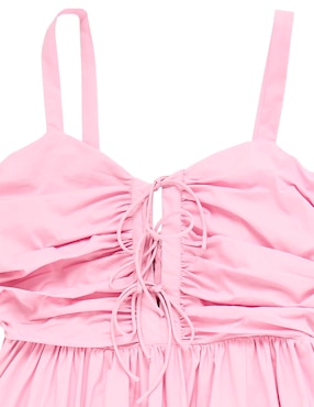 Vestido crop casual Map para mujer