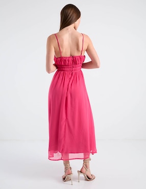 Vestido crop casual Map para mujer