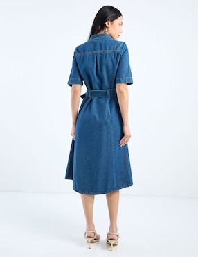 Vestido midi casual Petite Studio para mujer