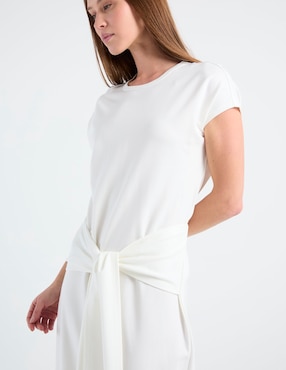 Vestido largo casual Map para mujer
